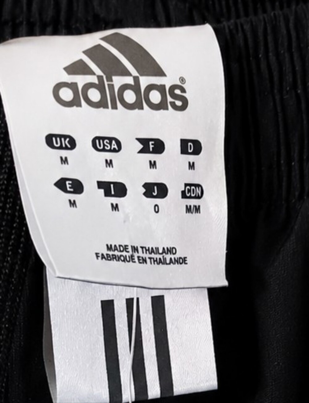 ADIDAS Clima WU Pant Black White Track Pants Men's Medium Blokecore - Picture 6 of 8
